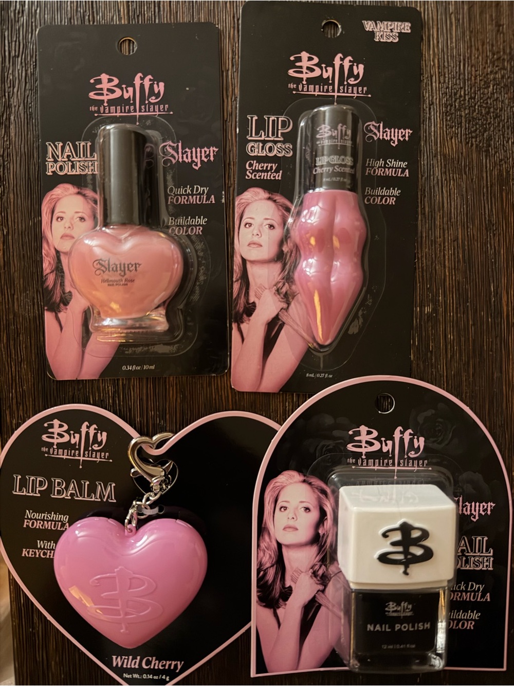Buffy The Vampire Slayer Nail Polish & Lip Set